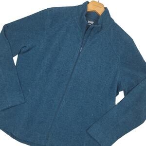 Duluth Trading Men's Long Sleeve Full Zip Sweater Size XXL 100% Polyester Green
